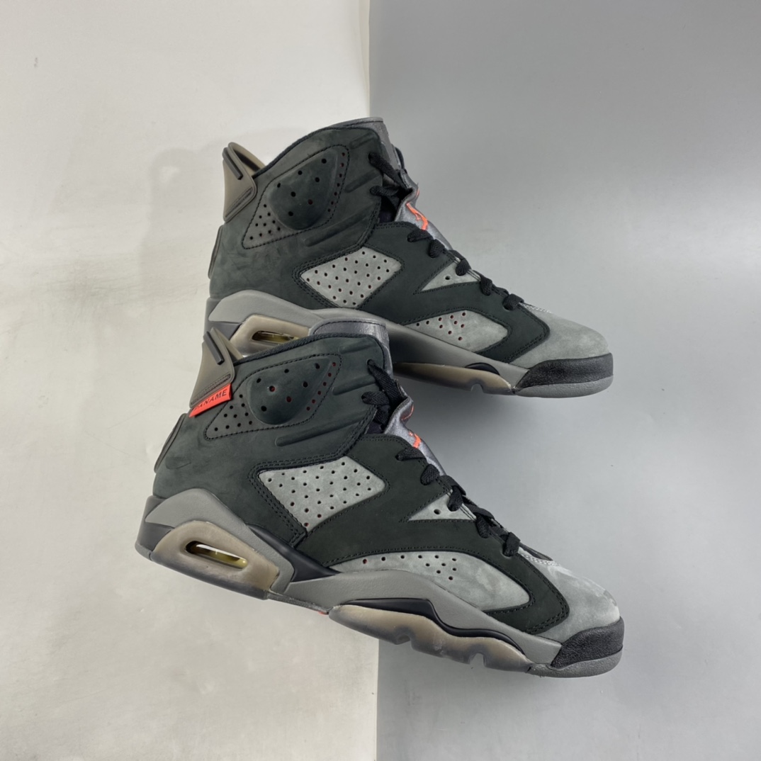 P450 Air Jordan 6 Retro”PAG”乔丹AJ6代中帮复古休闲文化篮球鞋“大巴黎圣日耳曼”CK1229-001