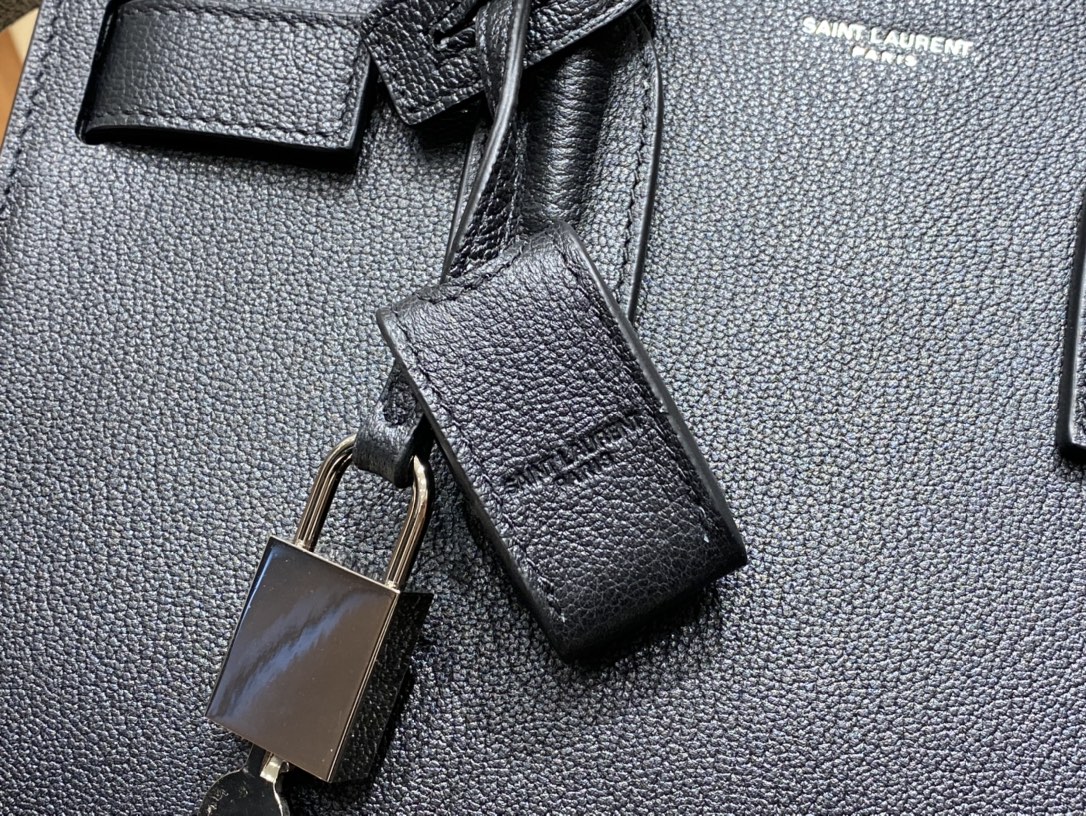 YSL sac de jour 26CM 山羊纹风琴包 377183黑色