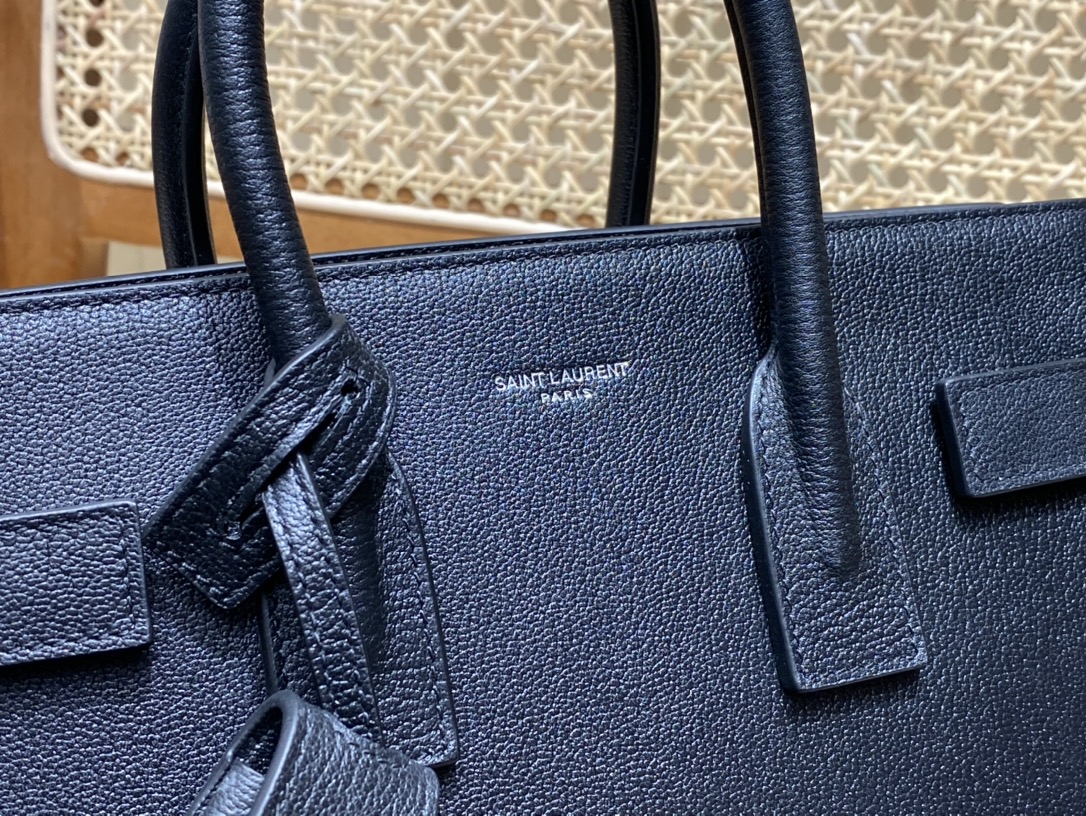 YSL sac de jour 26CM 山羊纹风琴包 377183黑色