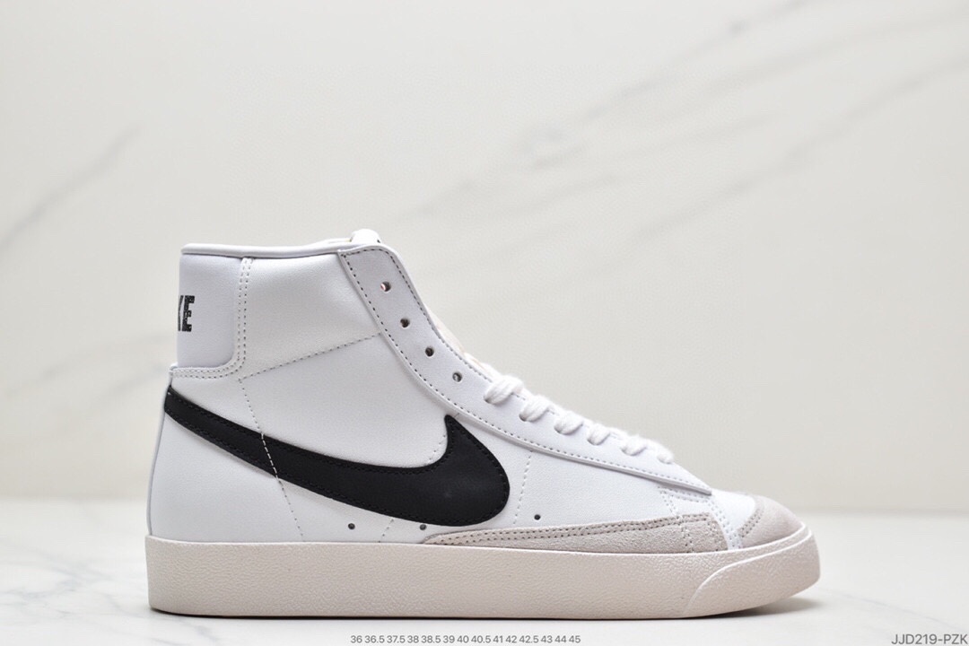 130 公司级耐克开拓者高帮系列Nike W Blazer002 Mid Vintage Suede 复古经典开拓者 CD9318-100
