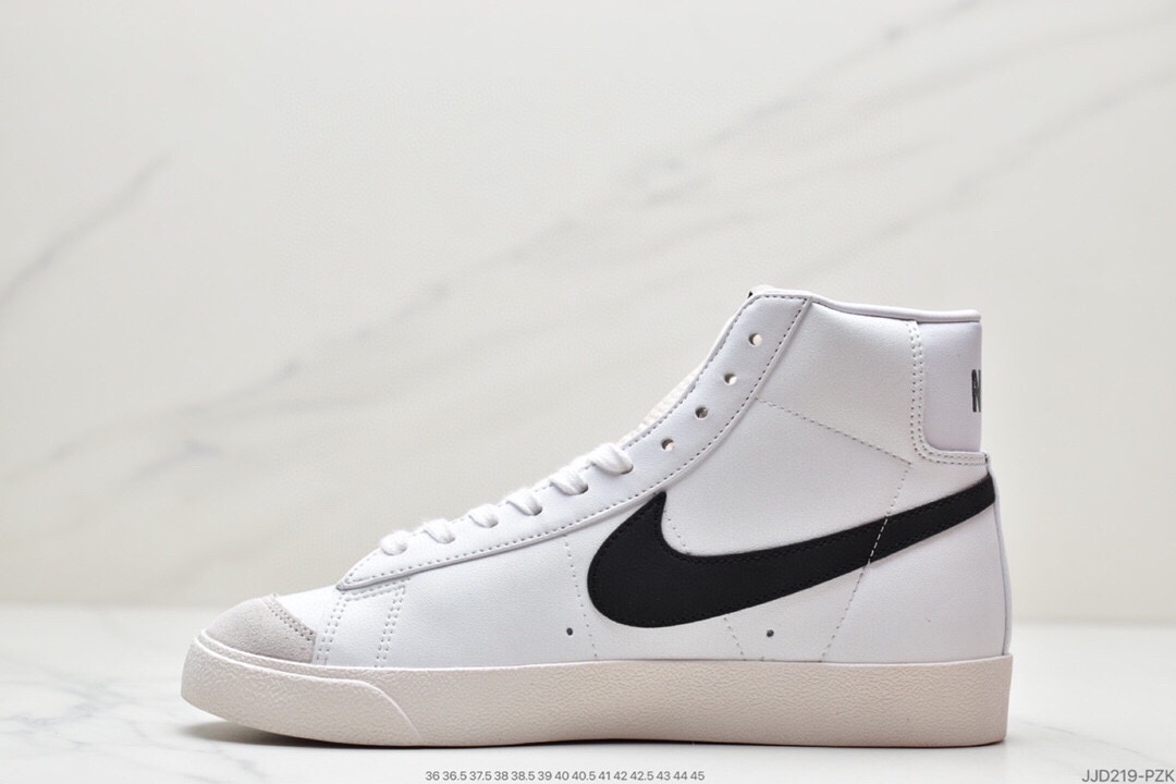 130 公司级耐克开拓者高帮系列Nike W Blazer002 Mid Vintage Suede 复古经典开拓者 CD9318-100