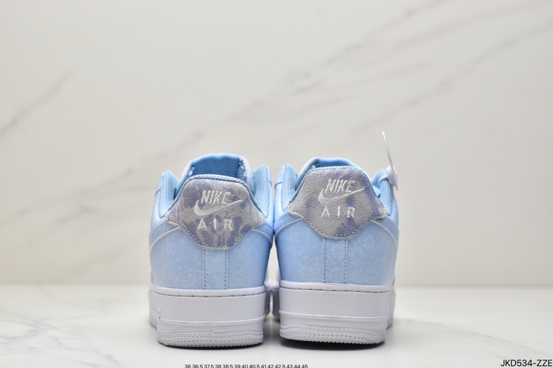 160 公司级耐克Nike Air Force 1 Low”Psychic Blue”白灰蓝CZ0337-400