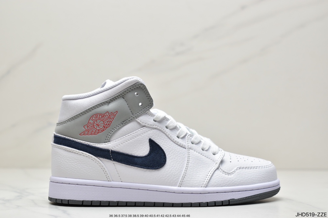 190 Air Jordan 1 Mid 中帮复古篮球鞋 米棕色 DO6699-20013