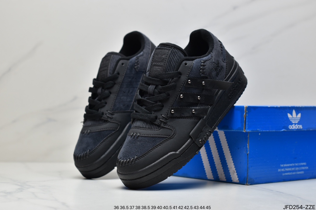 Melting Sadness x Adidas Clover Originals Forum 84 Low ”Karoro” Roman Sneakers GW8724