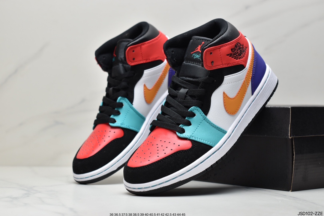 200 公司级乔丹Air Jordan 1 Low AJ1 WH LV 乔1 中帮复古文化休闲运动篮球鞋