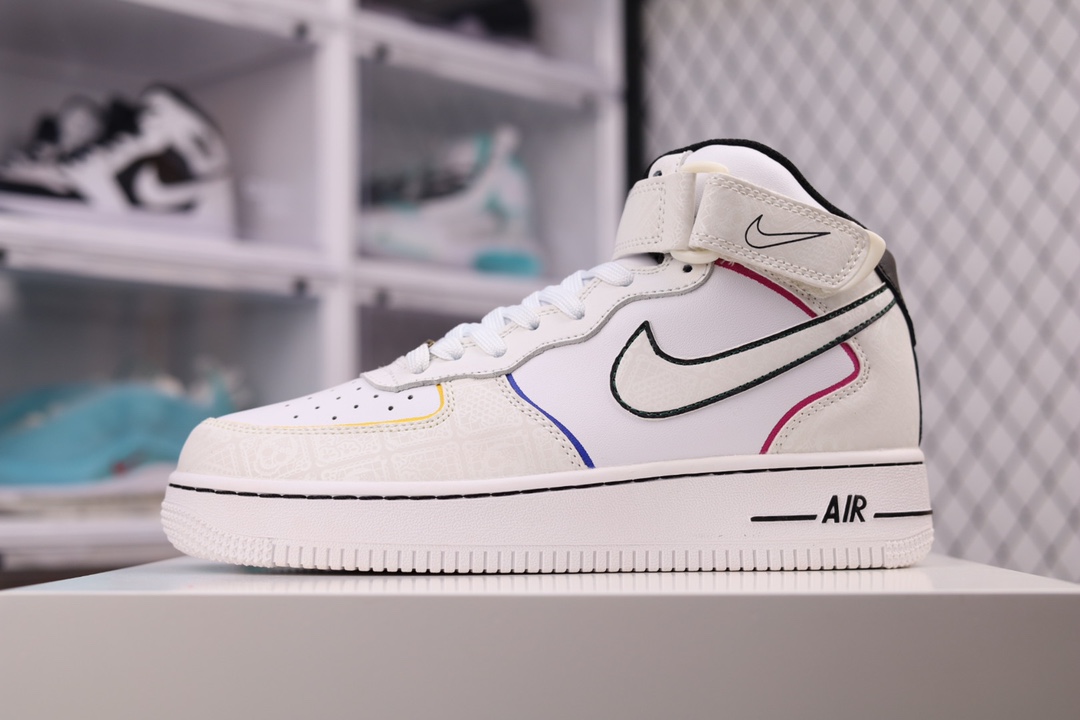 G0 Nike Air Force 1 ‘07 “Day of the Dead” 空军高帮亡灵节百搭休闲板鞋
