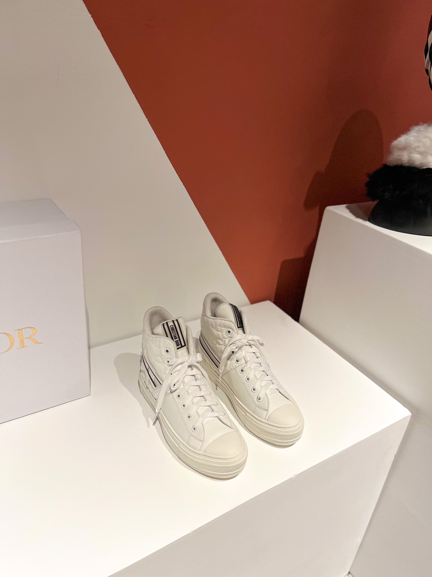 Dior 2022 collection croisière nouvelle Walk'n'Dior chaussures décontractées à lacets Etoile embossé logo CD qualité top réplique