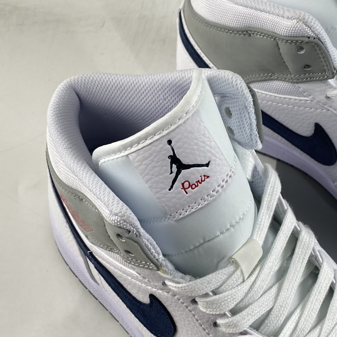P220 Air Jordan 1 Mid AJ1 乔1 中帮百搭休闲运动板鞋 DR8038-100