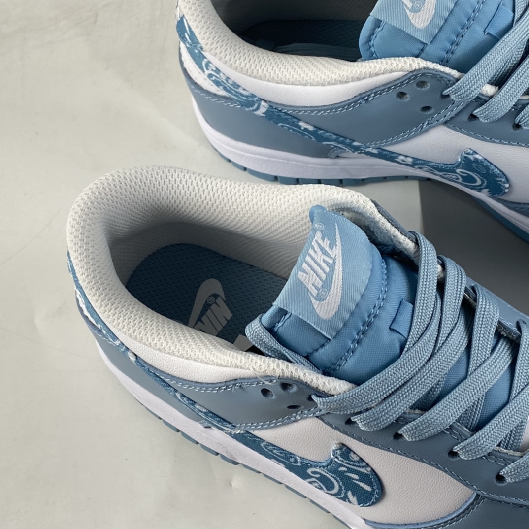 P300 NIKE Dunk Low ”Green/blue paisley” 蓝绿色佩斯利 SB扣碎篮板时尚休闲板鞋 DH4401-101