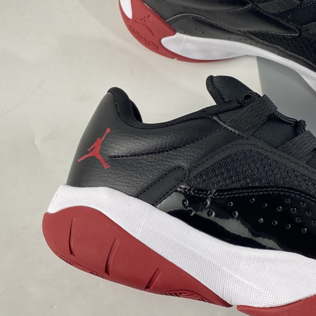 P220 Air Jordan 11 CMFT Low “South Beach”黑红 低帮防滑减震篮球鞋 DM0844-005