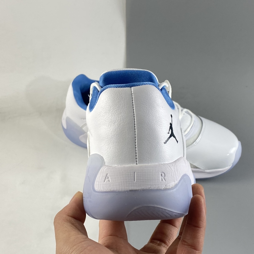 P220 Air Jordan 11 CMFT Low “South Beach”传奇蓝 低帮防滑减震篮球鞋 DO0751-100