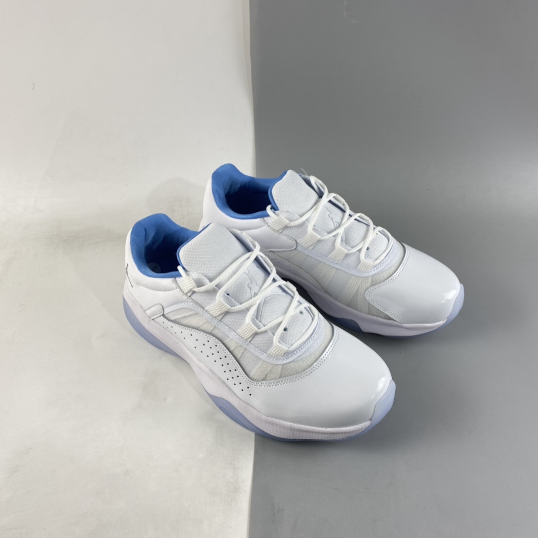 P220 Air Jordan 11 CMFT Low “South Beach”传奇蓝 低帮防滑减震篮球鞋 DO0751-100