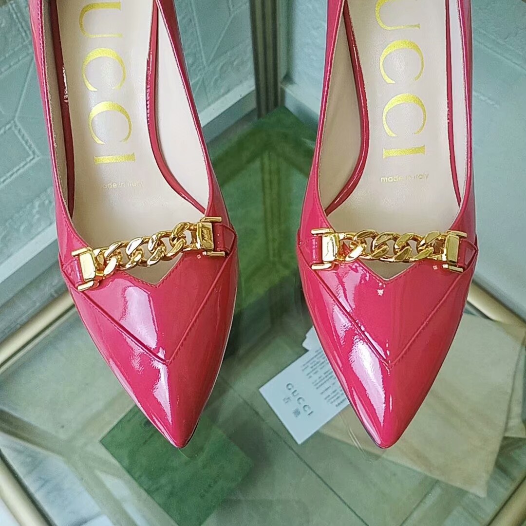"Stock a largo plazo" Gucci Gucci modelos de explosión de la moda de primavera zapatos de boca poco 
