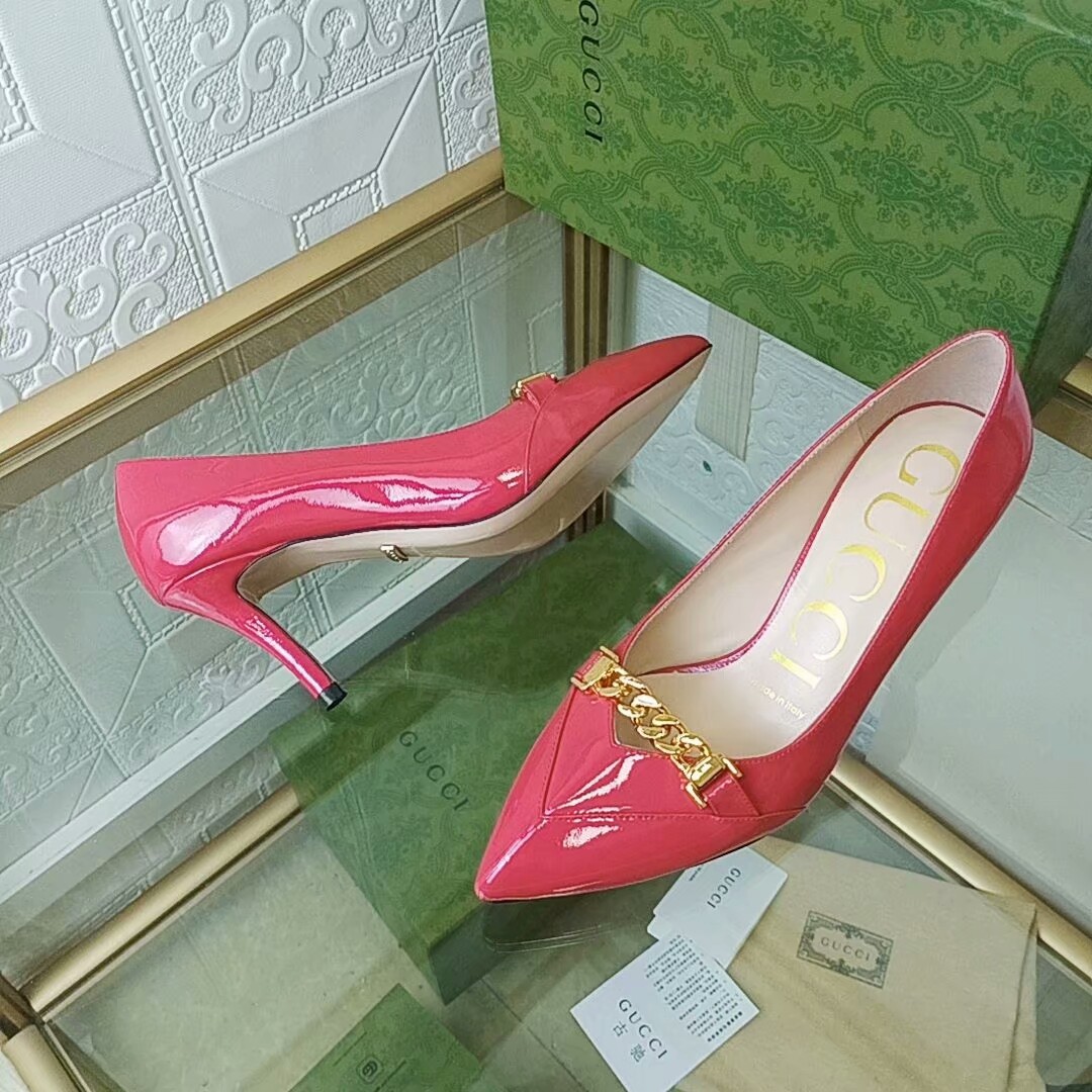"Stock a largo plazo" Gucci Gucci modelos de explosión de la moda de primavera zapatos de boca poco 
