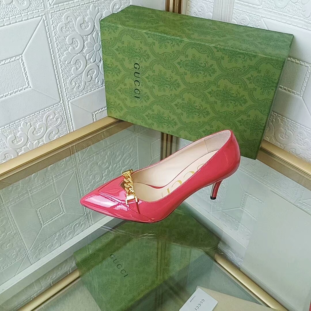 "Stock a largo plazo" Gucci Gucci modelos de explosión de la moda de primavera zapatos de boca poco 