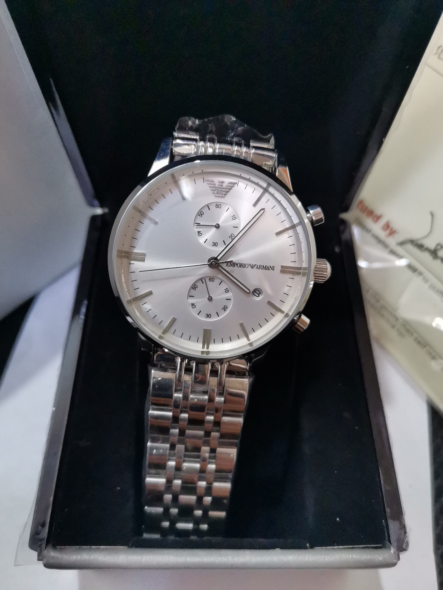 P200
【阿玛尼】Armani/阿玛尼手表男经典时尚休闲钢带石英表男表

原单品质，316L钢。
豪华气息，提高你个人魅力和生活品味~