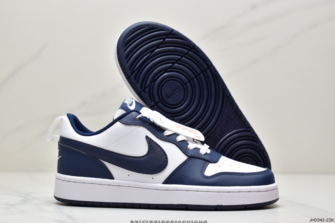 190 公司级耐克/Nike Court Borough Low 低帮百搭透气休闲运动板鞋BQ5448
