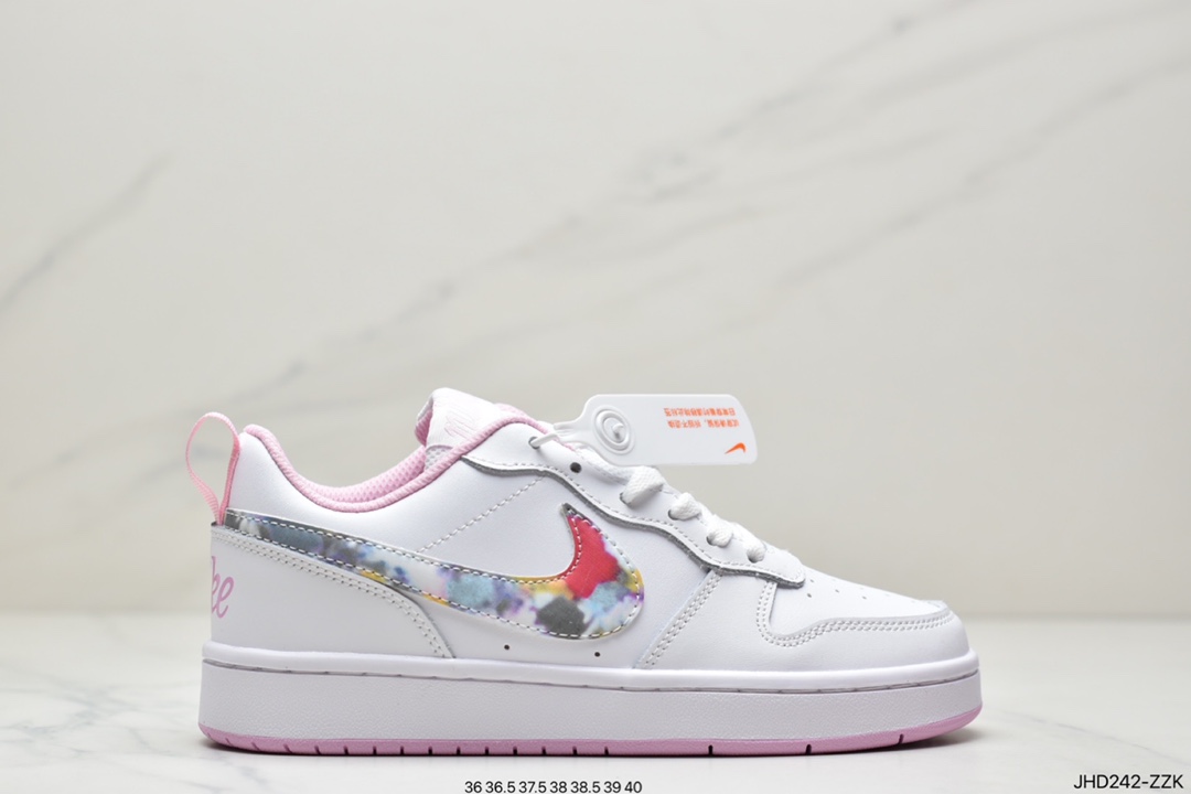 190 公司级耐克/Nike Court Borough Low 低帮百搭透气休闲运动板鞋BQ5448