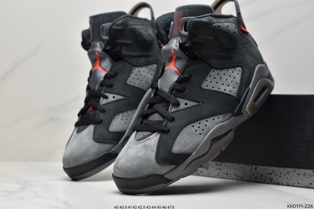 480 耐克Nike Air Jordan 6 Retro”PAG”乔丹AJ6代中帮复古休闲文化篮球鞋“大巴黎圣日耳曼”CK1229-001