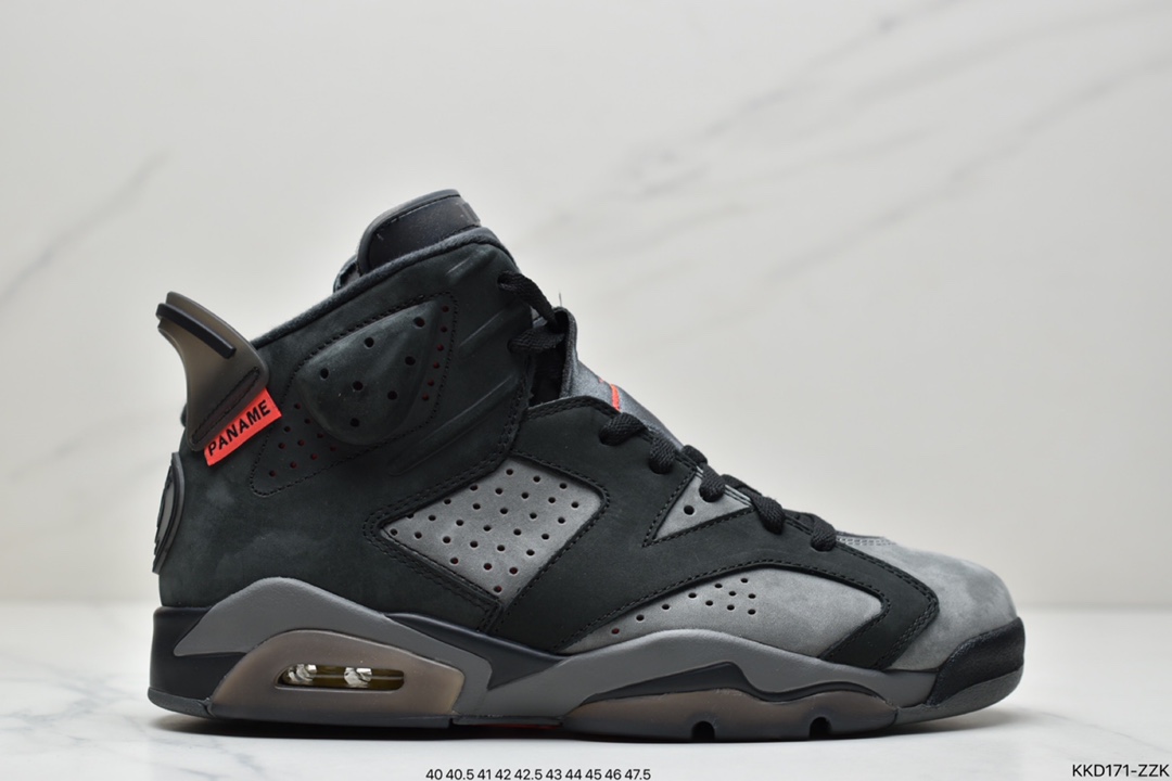 480 耐克Nike Air Jordan 6 Retro”PAG”乔丹AJ6代中帮复古休闲文化篮球鞋“大巴黎圣日耳曼”CK1229-001
