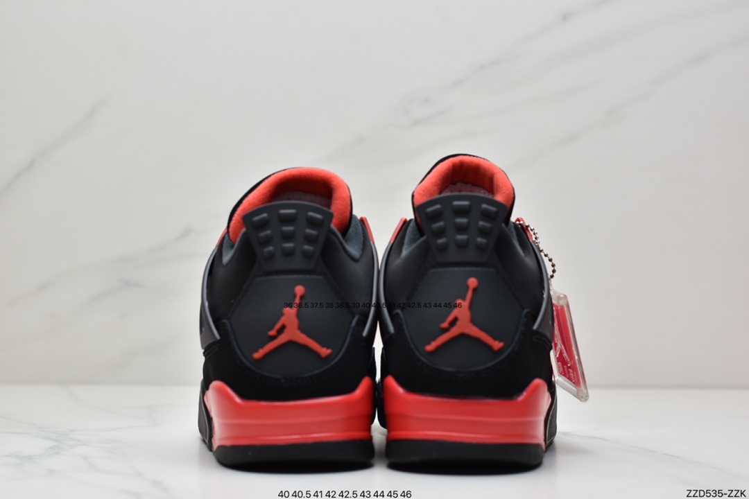 250 公司级Air Jordan 4 Retro ”Red Thunder” 黑红雷电 AJ4 CT8527-016