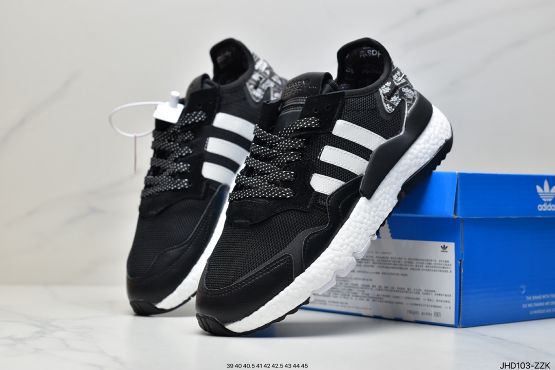 Adidas Nite Jogger 2019 Boost Nightcrawler Retro Running Shoes FW6687