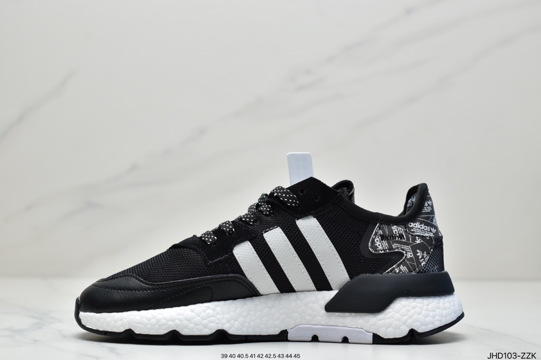 Adidas Nite Jogger 2019 Boost Nightcrawler Retro Running Shoes FW6687