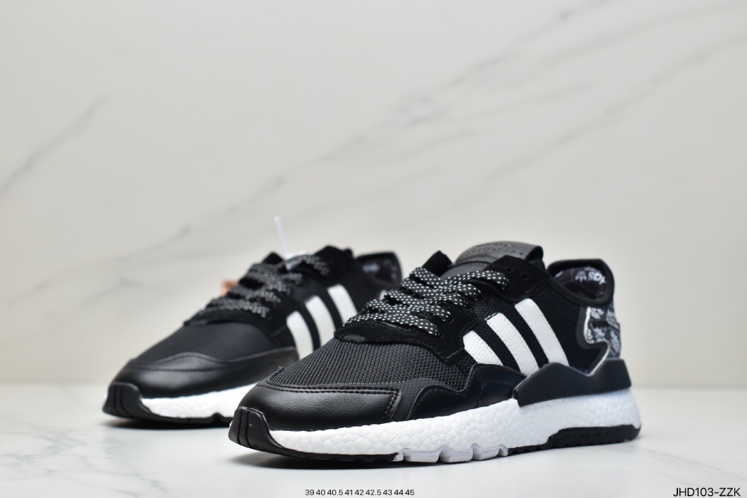 Adidas Nite Jogger 2019 Boost Nightcrawler Retro Running Shoes FW6687