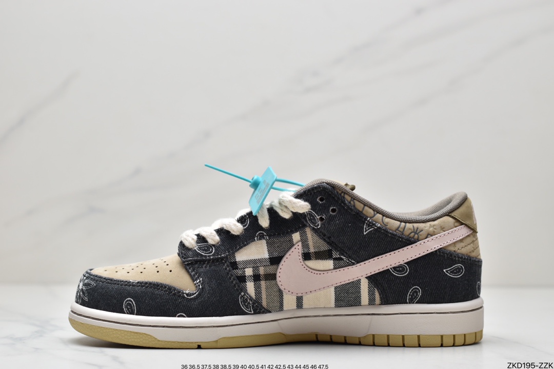 270 Travis Scott x Nike SB Dunk Low”Jackboys”扣篮系列低帮板鞋 CT5053-001