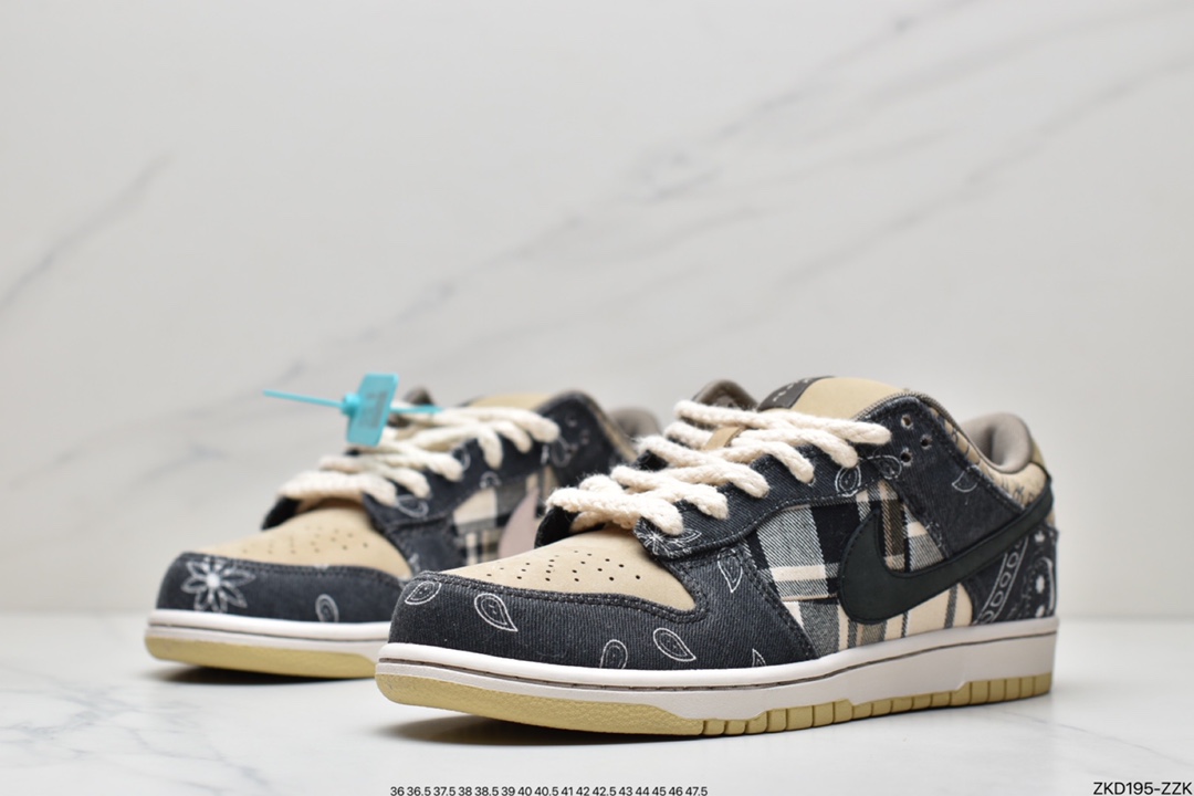 270 Travis Scott x Nike SB Dunk Low”Jackboys”扣篮系列低帮板鞋 CT5053-001