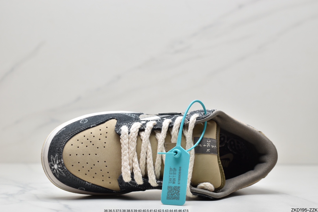 270 Travis Scott x Nike SB Dunk Low”Jackboys”扣篮系列低帮板鞋 CT5053-001