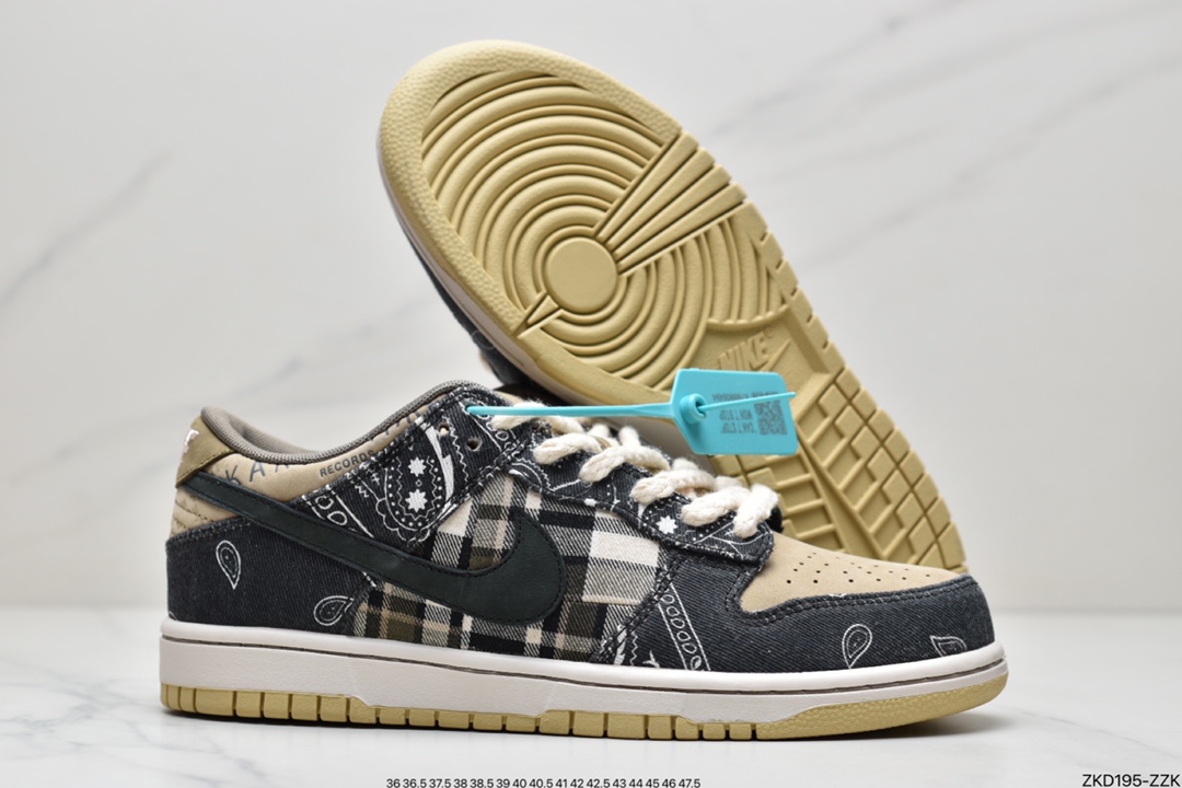 270 Travis Scott x Nike SB Dunk Low”Jackboys”扣篮系列低帮板鞋 CT5053-001