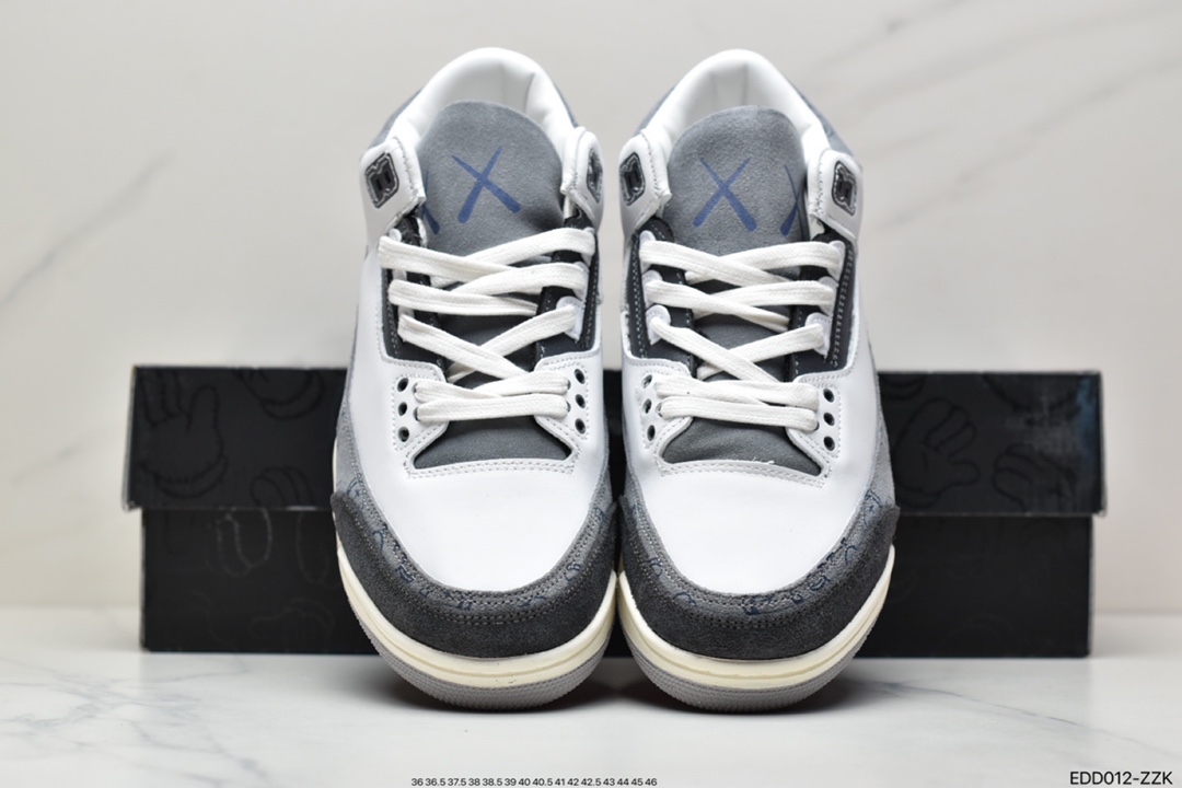 340 公司级耐克Nike Air Jordan 3 Retro OG”Black Cat”迈克尔·乔丹AJ3代中帮篮球鞋 136064-002