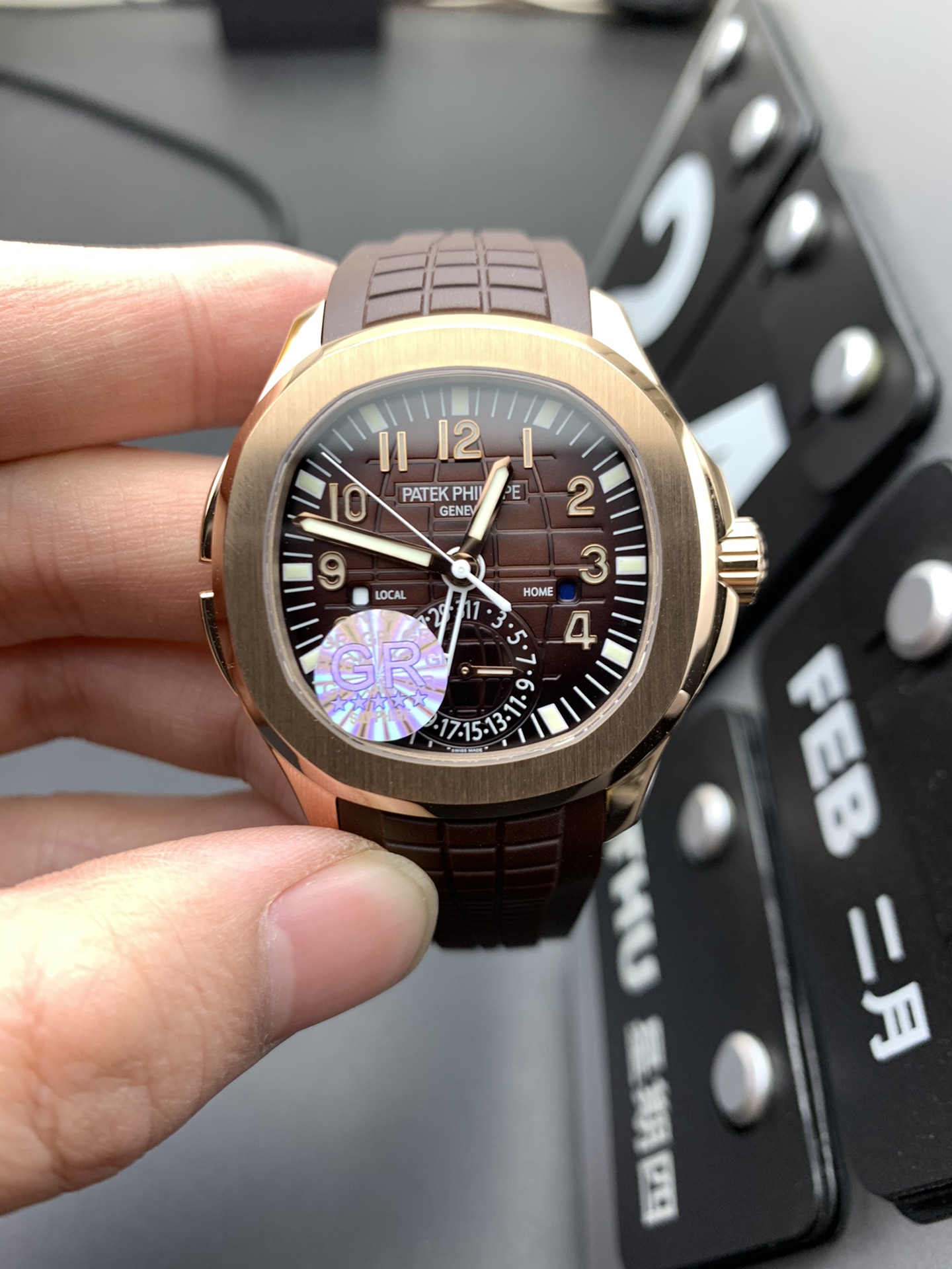 Patek Philippe GR 玫瑰金手雷多功能
