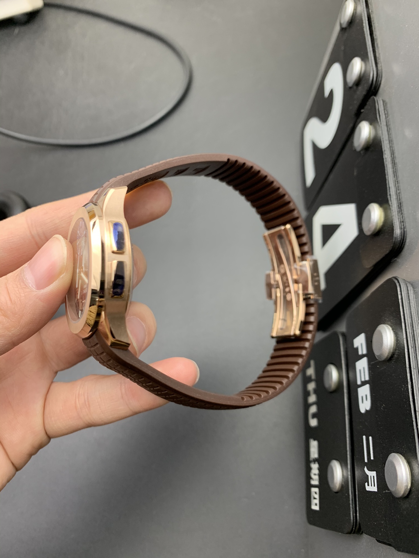Patek Philippe GR 玫瑰金手雷多功能