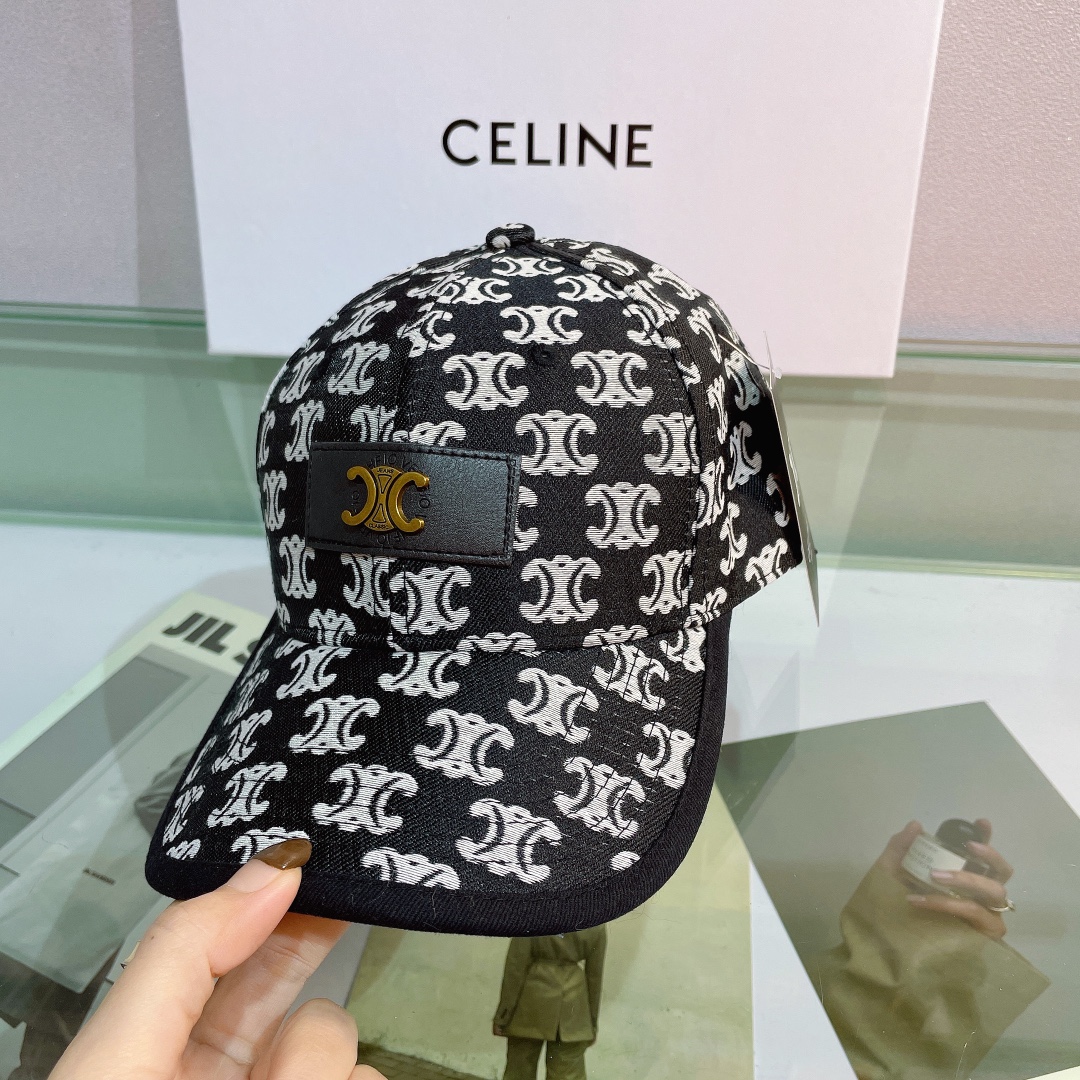 CELINE赛琳2022新款专柜同步棒球帽