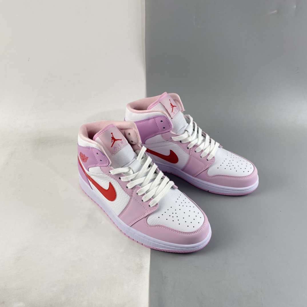 P220 Air Jordan 1 Mid AJ1 乔1 中帮百搭休闲运动板鞋 DR0174-500