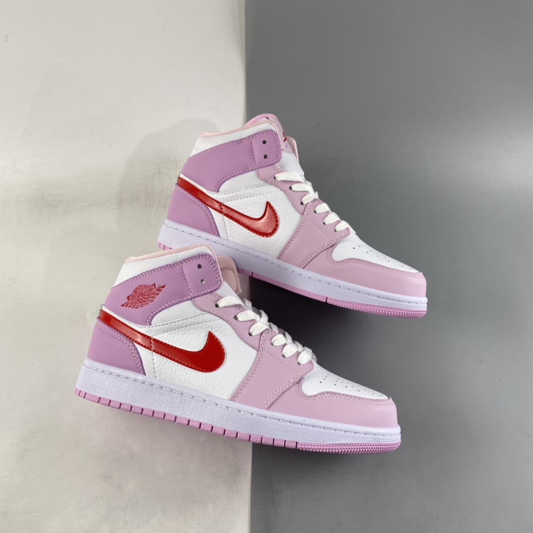 P220 Air Jordan 1 Mid AJ1 乔1 中帮百搭休闲运动板鞋 DR0174-500