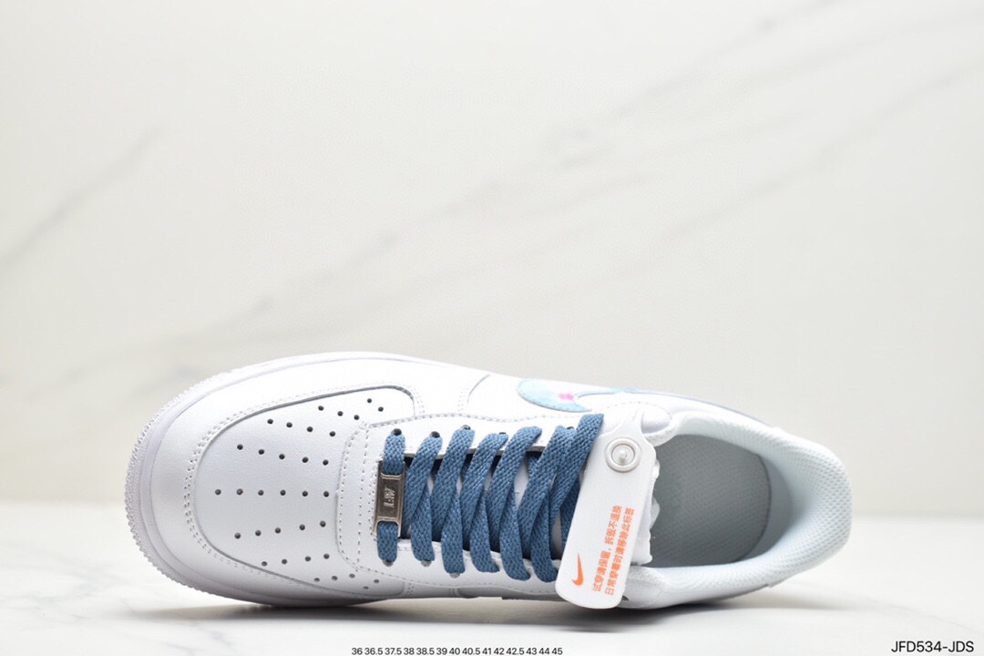 170 公司级 耐克NK Air Force 1 Low 空军一号板鞋 314192-117 蓝紫涂鸦