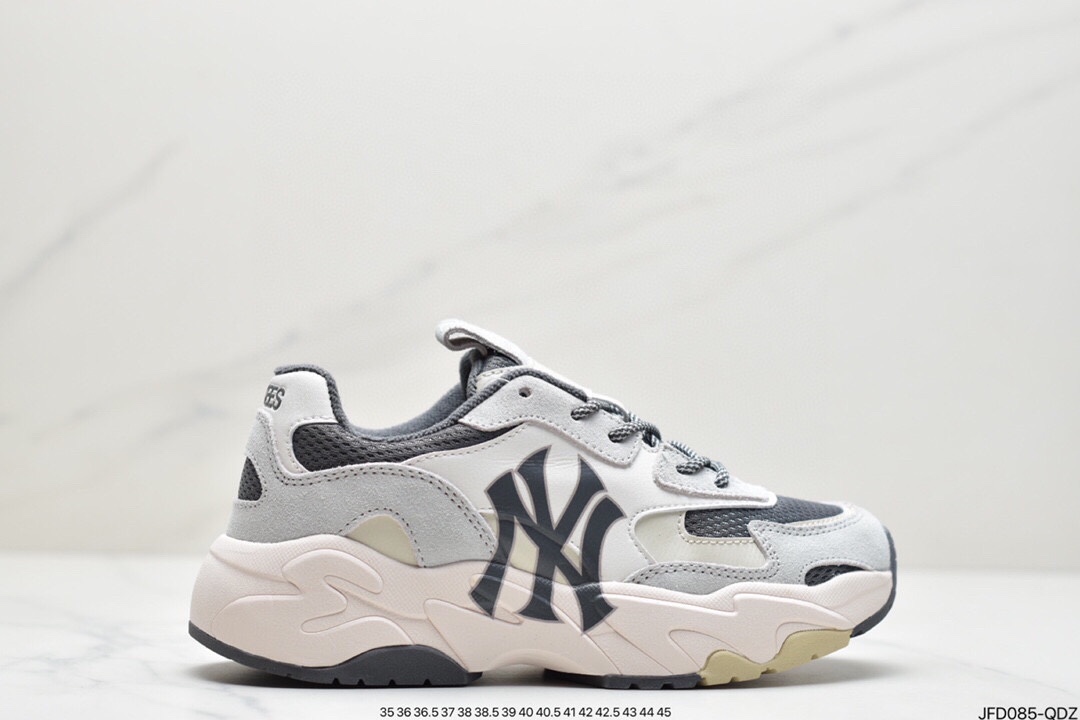 NY USA Rugby Yankees Limited x MLB Big Ball Chunky A Running Thick Sole Daddy Thick Sole Casual Sports Jogging Shoes 3ASHC3S1N-C0001