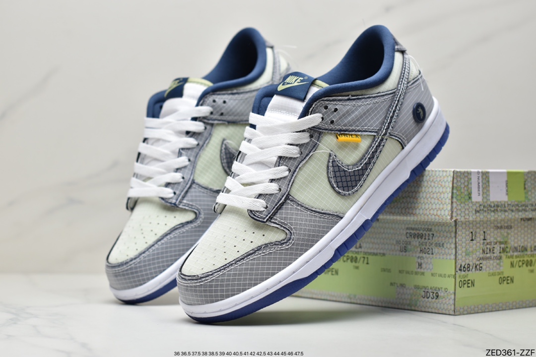 260 公司级Union LA x Nike Dunk Low 耐克 SB 低帮 联名灰绿色 DJ9649-401