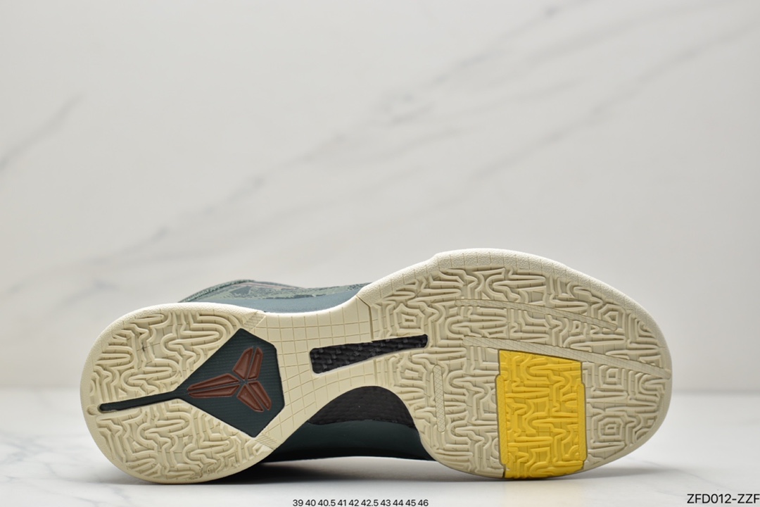 280 公司级耐克Nike Zoom Kobe V Big Stage Home 白金复刻实战运动低帮文化篮球鞋 386429-700