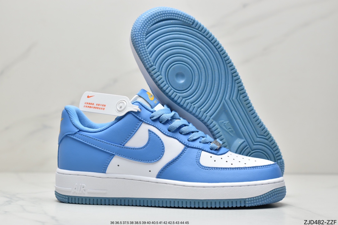 240 公司级耐克Air Force 1 ’07 北卡蓝 原楦头原纸板 纯正空军版型 CT1989-441