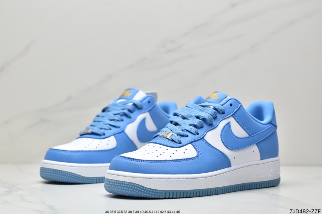 240 公司级耐克Air Force 1 ’07 北卡蓝 原楦头原纸板 纯正空军版型 CT1989-441
