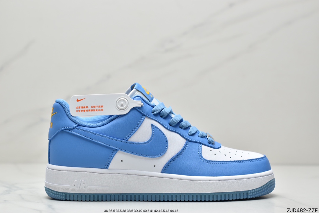 240 公司级耐克Air Force 1 ’07 北卡蓝 原楦头原纸板 纯正空军版型 CT1989-441