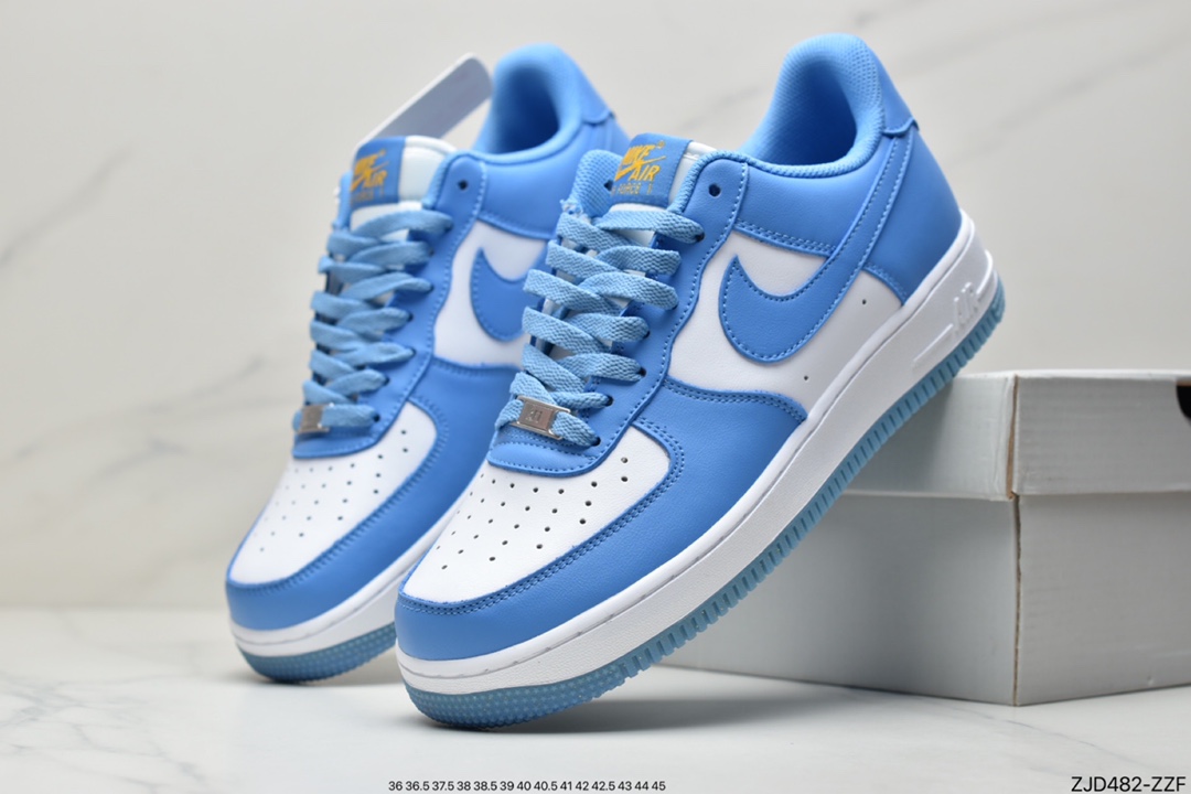 240 公司级耐克Air Force 1 ’07 北卡蓝 原楦头原纸板 纯正空军版型 CT1989-441