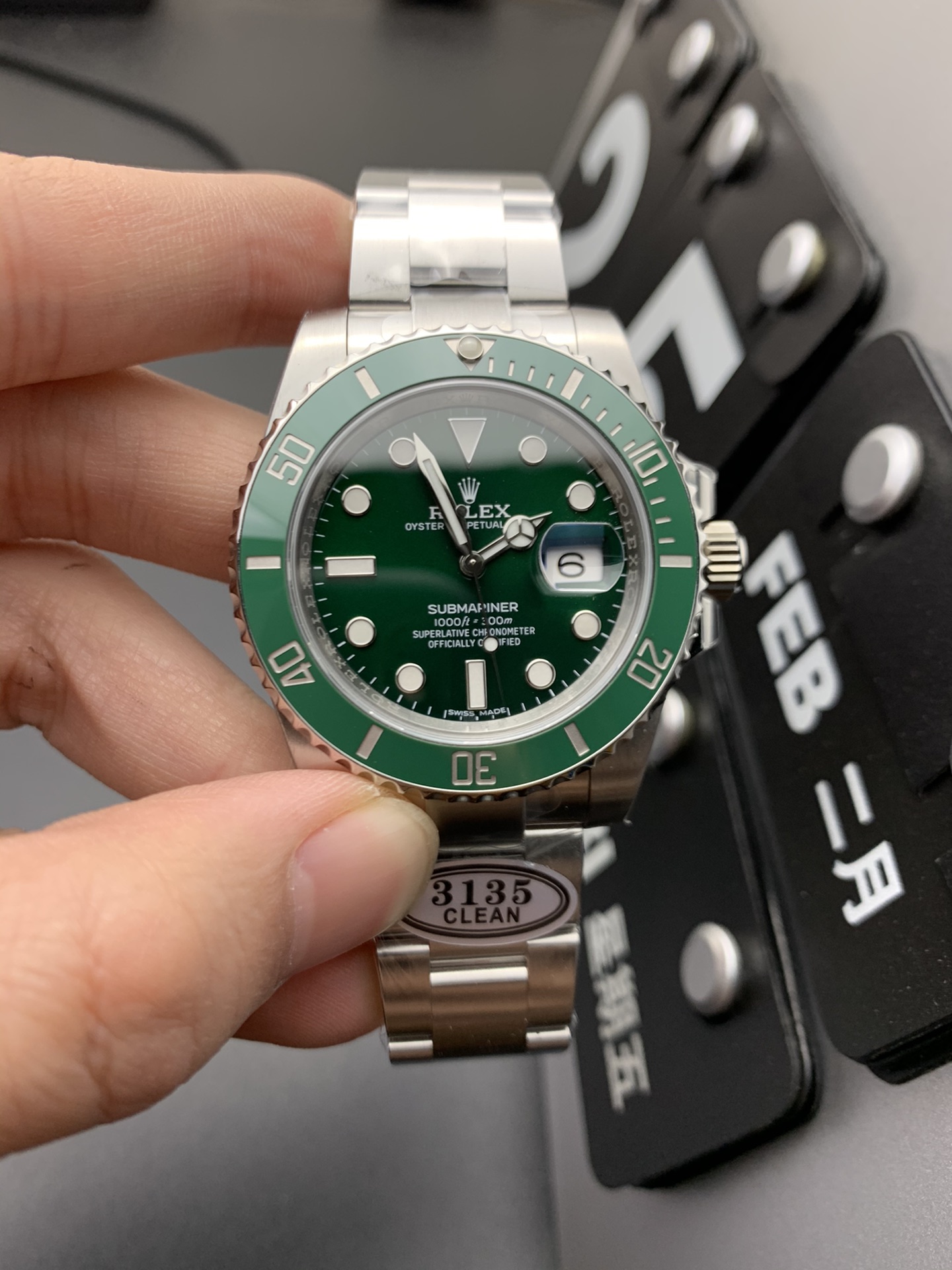 Rolex 3135绿鬼