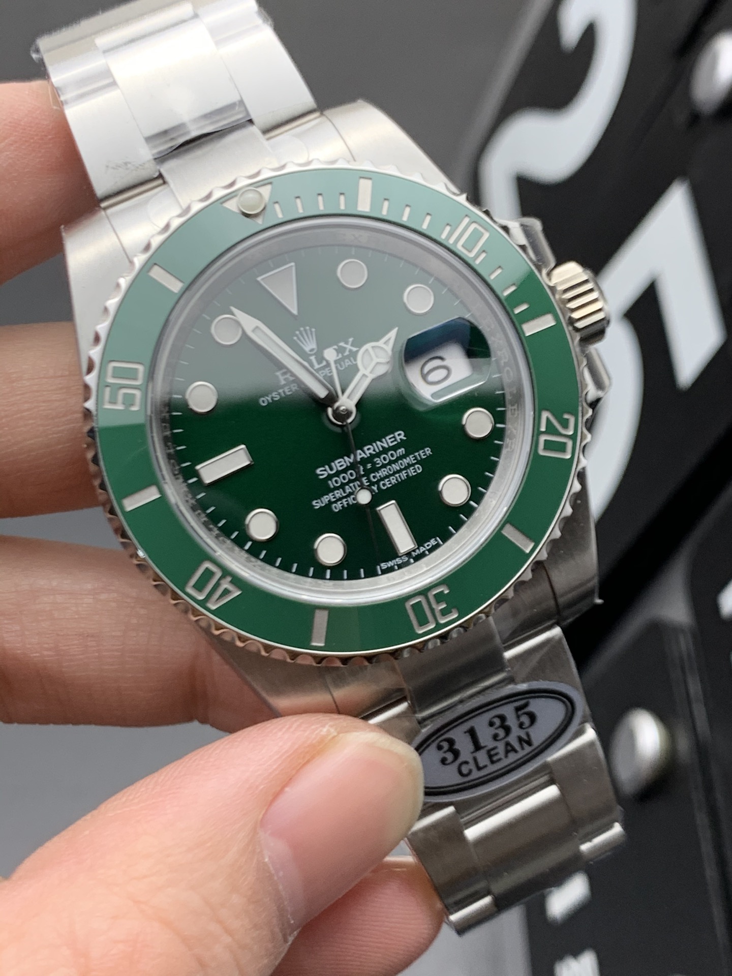 Rolex 3135绿鬼