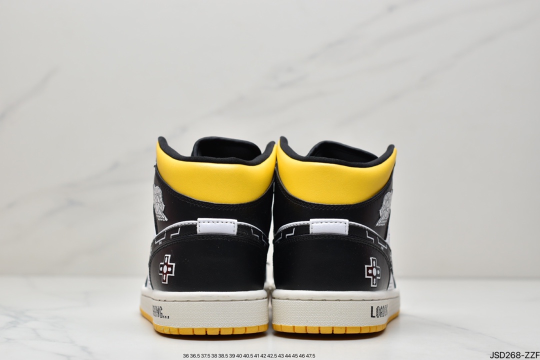 200 公司级Air Jordan 1 Mid AJ1 中帮篮球鞋 全新批次DC7294-103