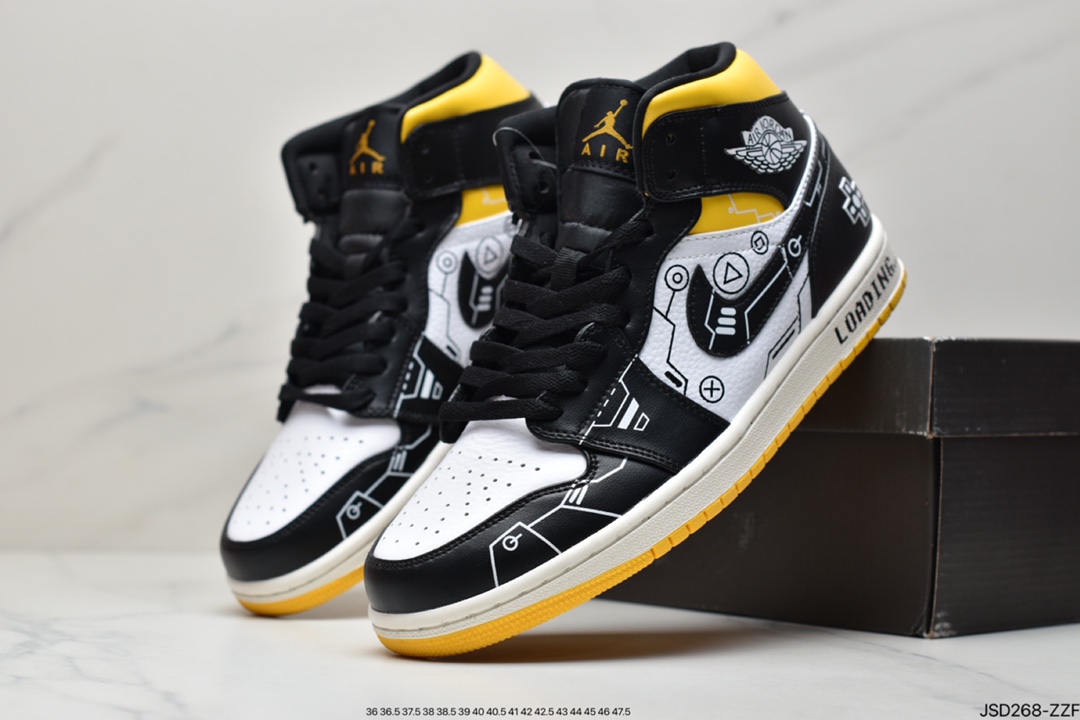 200 公司级Air Jordan 1 Mid AJ1 中帮篮球鞋 全新批次 DC7294-103